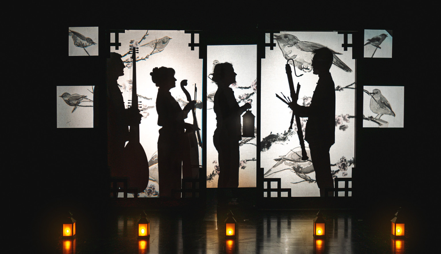 Affiche du spectacle Le Rossignol et l'Empereur de Chine, saison culturelle SORTIR 2023-2024